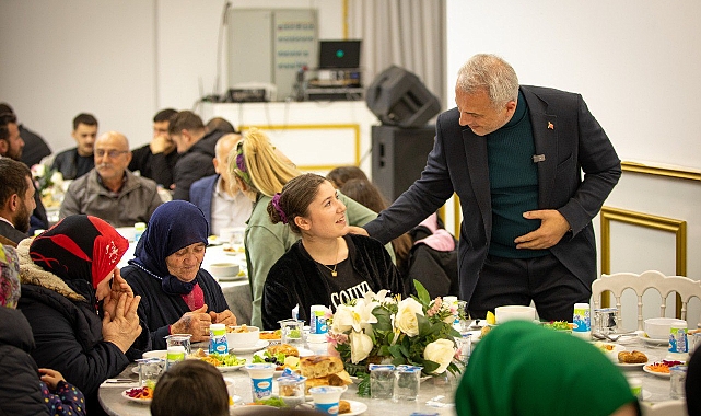 BAŞKAN BABAOĞLU PERSONELİYLE İFTARDA BULUŞTU