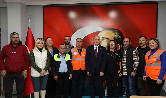 Başkan Özlü, güçlü bir destek mesajı verdi