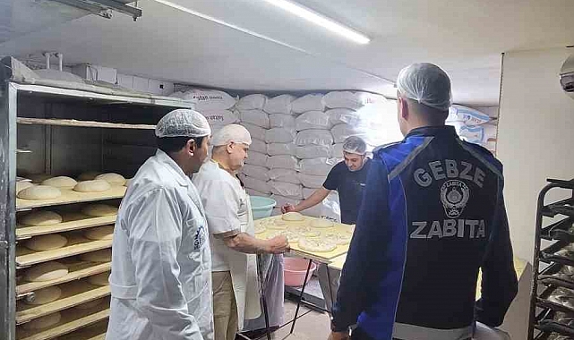 Gebze'deki Fırınlar, Denetim Sürecinden Geçiriliyor