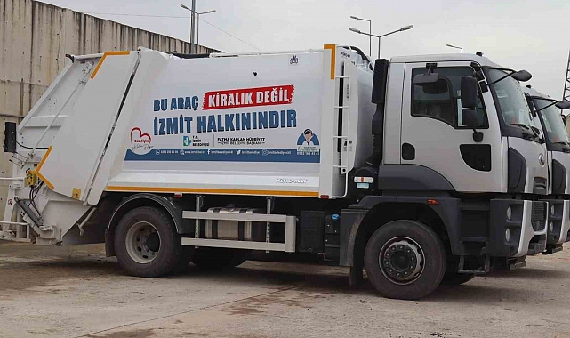 İzmit şehrinin araç filosuna 4 yeni araç eklenmiş oldu.