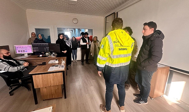 SAÜ Tıp öğrencileri Büyükşehir’in atık ve içme suyu tesislerini ziyaret etti