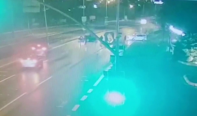 Tuzla'da polisin ihtarına uymayan ve aracını polise çarpan şüpheli tutuklandı.