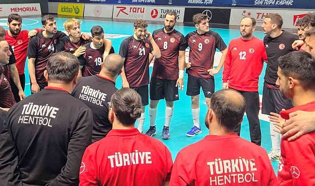 A Milli Erkek Hentbol Takımı, İzmir'de Kuveyt ile Hazırlık Kampına Başlayacak