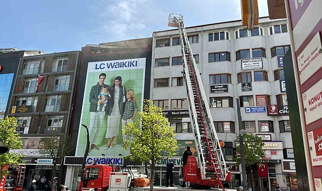 Apartmandaki Yangın, Panik Yarattı