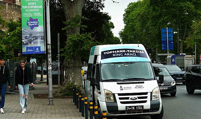 Beyoğlu'nda Ücretsiz Ring Servisleri Hizmete Sunuldu