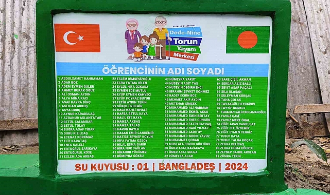 Esenler'deki çocuklar, biriktirdikleri harçlıklarla su kuyusu açtırdı