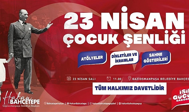 Gaziosmanpaşa'da 23 Nisan Kutlamaları Coşkuyla Karşılanacak