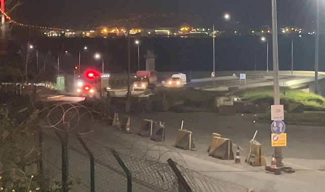 Gemide yangın çıktı: 2 kişi yaralandı