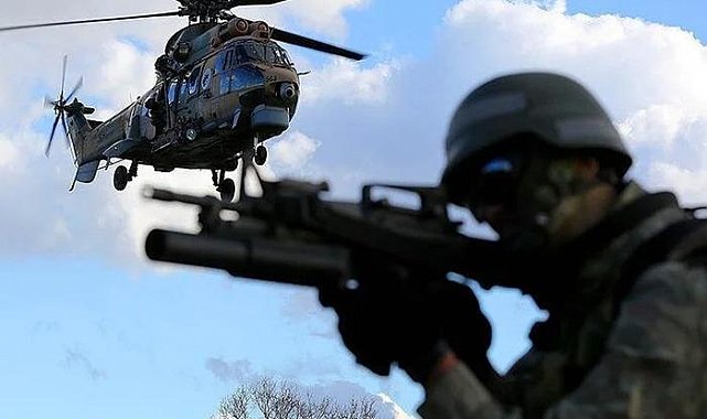 Irak ve Suriye'de 19 terörist etkisiz hale getirdi