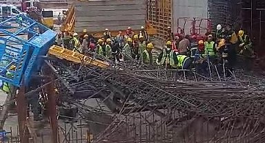 1 Mayıs'ta İş Kazası: Demirler Altında Kaldılar, 3 Yaralı