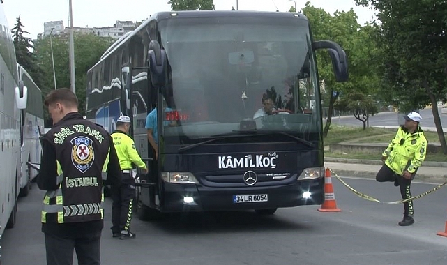 15 Temmuz Demokrasi Otogarı'nda Emniyet Kemeri Kontrolü Başladı