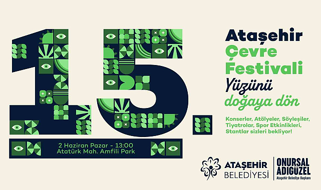 Ataşehir'de Doğa İle Buluşma Festivali Yeniden Düzenleniyor