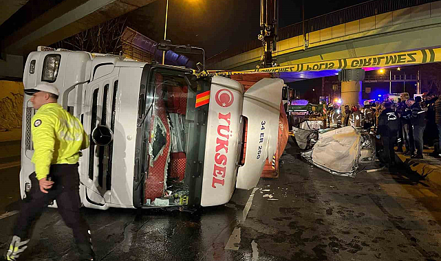 Bakırköy'deki Tır Kazasıyla İlgili İddianame Tamamlandı