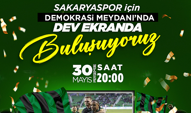 Büyükşehir, Finale Gidemeyenlere Dev Ekran Sunuyor