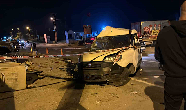 Çatalca'da çok üzücü kaza: 1 ölü, 3 yaralı