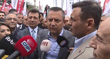 CHP Genel Başkanı ve İBB Başkanı, Saraçhane Meydanı'nda