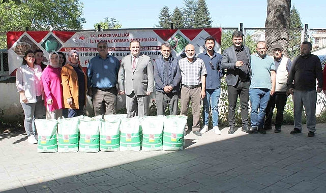 Çiftçilere Sertifikalı Barbunya Tohumu Dağıtımı Gerçekleştirildi