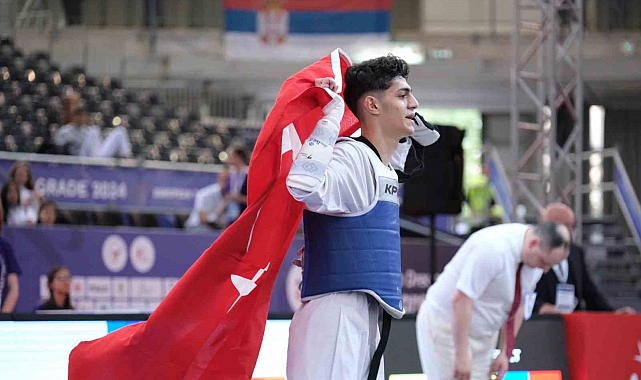 Furkan Ubeyde Çamoğlu, Avrupa şampiyonu oldu.