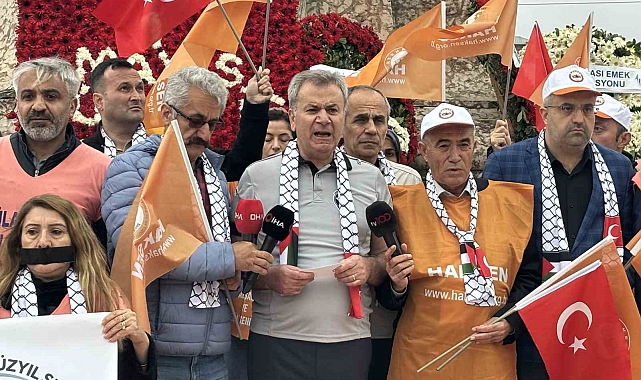 HAKSEN, Taksim Meydanı'na Çelenk Bıraktı