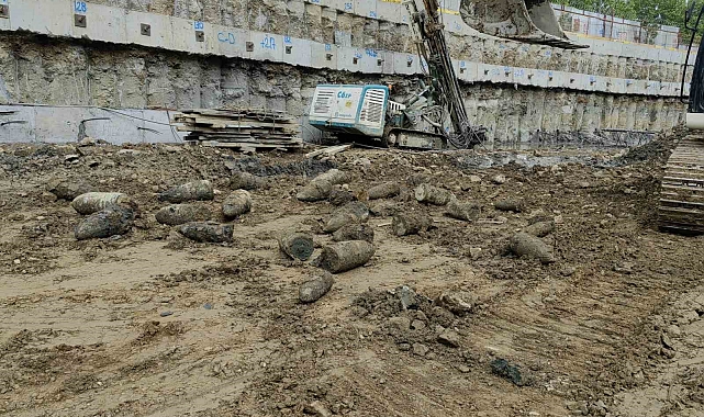 İnşaat Alanında Askeri Mühimmat Keşfedildi