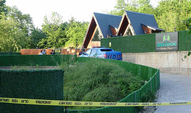 Kartepe'de Bungalov bahçesinde silahla vuruldu