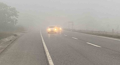 Sakarya Sis Bulutuna Büründü: Görüş Mesafesi 20 Metreye Düştü