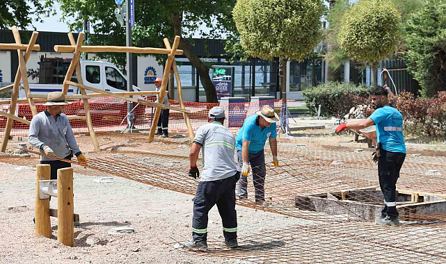 Eskihisar'da Çocuk Parkı Yeniden Düzenleniyor