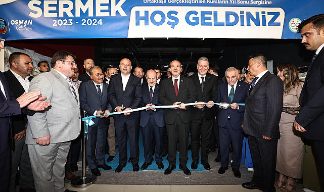 SERMEK Yıl Sonu Sergisine Görkemli Açılış