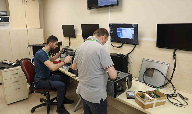 Teknoloji Geri Dönüşümü Projesiyle Yarım Milyon Tasarruf Sağlandı