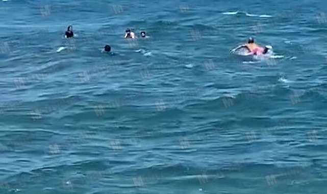 Karadeniz'de Yasak Dinlemeyen Tatilci Boğulma Tehlikesi Yaşadı