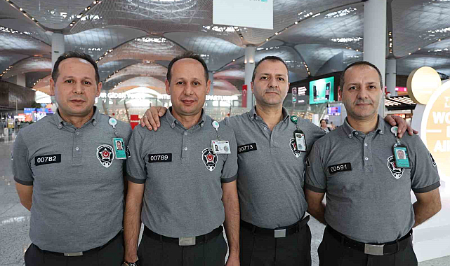 İstanbul Havalimanının ikiz güvenlik görevlileri