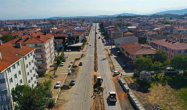 Ahmet Yesevi Caddesi'nde Estetik İyileştirme Çalışmaları Başladı