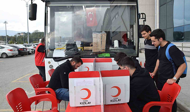 Düzce Üniversitesi'nde Kan Bağışı Kampanyası: Gönüllüler Umut Oldu