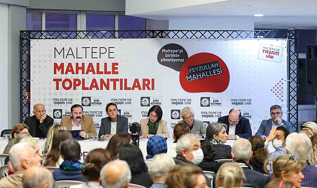Maltepe'de Mahalle Toplantıları Devam Ediyor: Kentsel Dönüşüm Konuşuldu