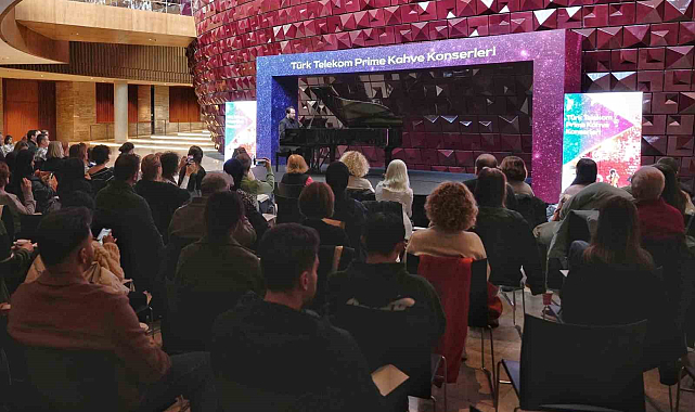Türk Telekom Prime Kahve Konserleri piyano resitali ile başladı