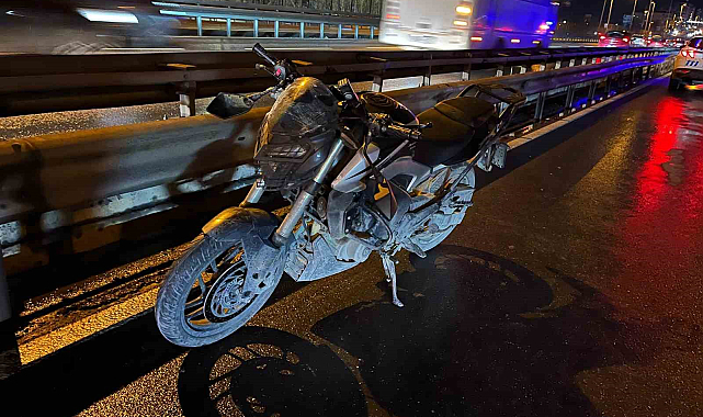 Avcılar E-5'te motosiklet kazası: 1 polis memuru hayatını kaybetti, 1'i ise ağır yaralandı