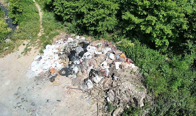 Döküm sahasına para ödememek için yeşil alanları katlediyorlar
