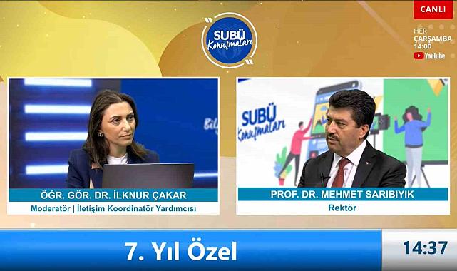 Rektör Sarıbıyık: "İlklere imza atmaktan mutluluk duyuyoruz"