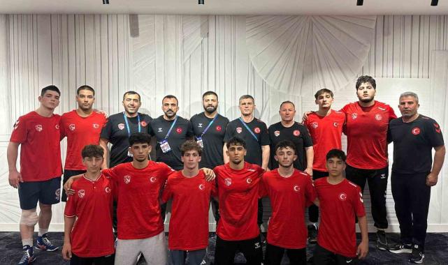 Atina'da düzenlenecek U17 Dünya Güreş Şampiyonası yarın başlayacak