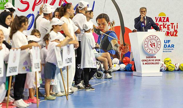 Binlerce çocuğun Yaz Spor Okulu heyecanı başladı