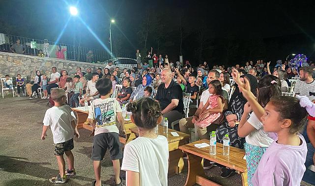 Çilimli'de Yaz Akşamı Şenliği: 7'den 70'e Herkes Eğlendi