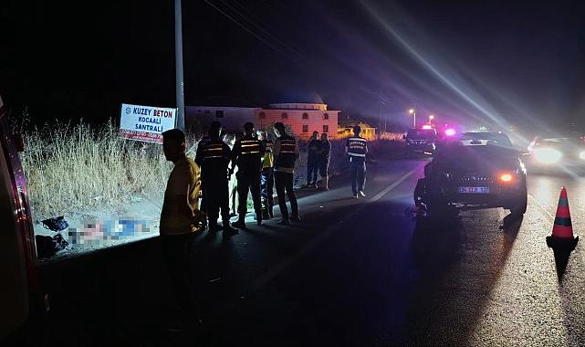 Duble yolda feci kaza: Yolun karşısına geçerken canından oldu