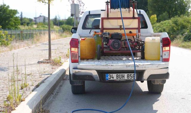 Düzce'de 64 mahallede ilaçlama çalışmaları sürüyor