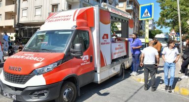 Esenyurt Belediyesi'nden sınav günü öğrencilere ikram desteği