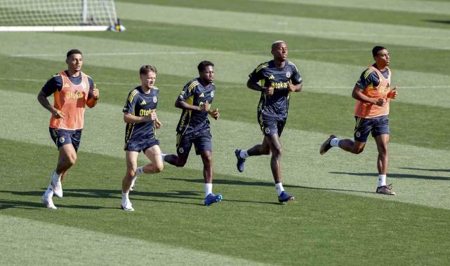 Fenerbahçe, kuvvet ve dayanıklılık idmanı yaptı