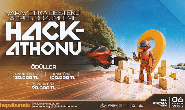 Hepsiburada'nın TEKNOFEST "Yapay Zeka Destekli Adres Çözümleme Hackathonu" için başvurular başladı