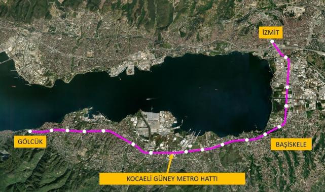 Kocaeli'de güney metro hattı için proje ihalesi 30 Temmuz'da yapılacak