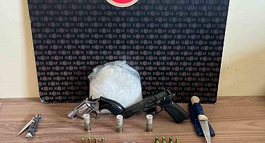 Kocaeli'de kaçak silah ve uyuşturucu operasyonu: 7 gözaltı
