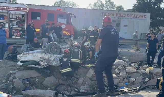Kocaeli'deki feci kazada hayatını kaybedenlerin kimlikleri belli oldu