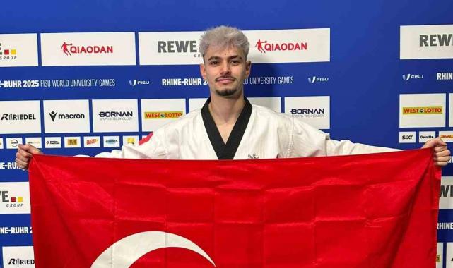 Muhammed Emir Yılmaz'dan gümüş madalya